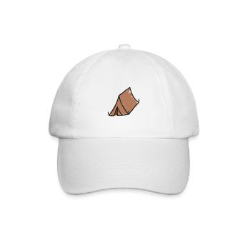 Zelt - Baseballkappe - Weiß/Weiß - Vorne