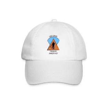 Schornsteinfeger Schlotfeger - Baseballkappe - Weiß/Weiß - Vorne