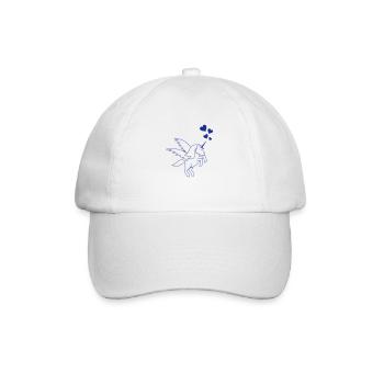 unicorn - Baseballkappe - Weiß/Weiß - Vorne
