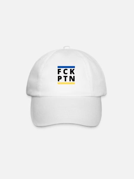 FCK PTN - Baseballkappe - Weiß/Weiß