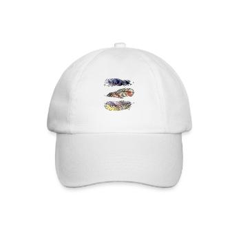 Feder - Baseballkappe - Weiß/Weiß - Vorne