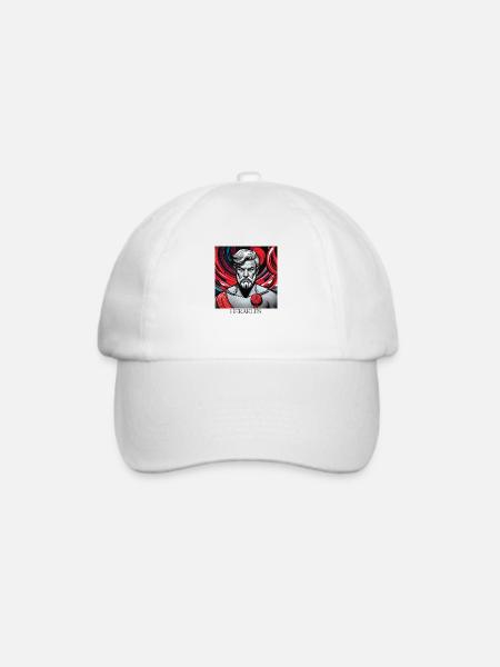 GREEK HERAKLES - Baseballkappe - Weiß/Weiß