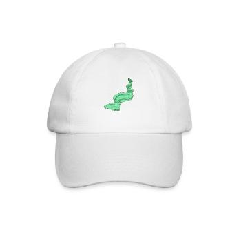 Meerestiere - Baseballkappe - Weiß/Weiß - Vorne