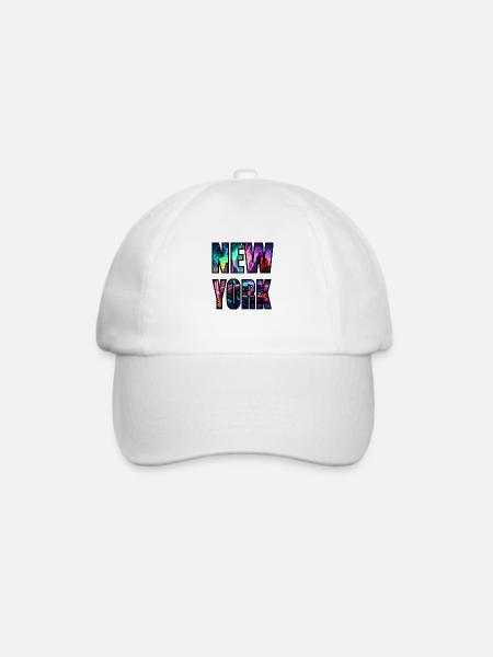 NEWYORK - Baseballkappe - Weiß/Weiß