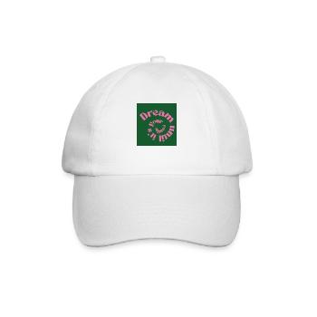 Traum - Baseballkappe - Weiß/Weiß - Vorne