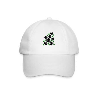 Kleeblätter - Baseballkappe - Weiß/Weiß - Vorne
