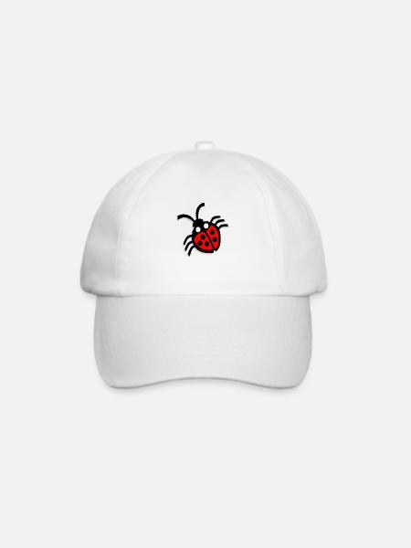 käfer - Baseballkappe - Weiß/Weiß