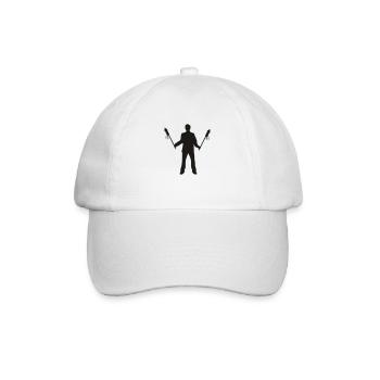 Silvester - Baseballkappe - Weiß/Weiß - Vorne