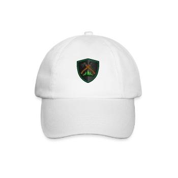 Axt Wappen - Wald - Baseballkappe - Weiß/Weiß - Vorne