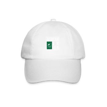 Afrikanische Union - Baseballkappe - Weiß/Weiß - Vorne