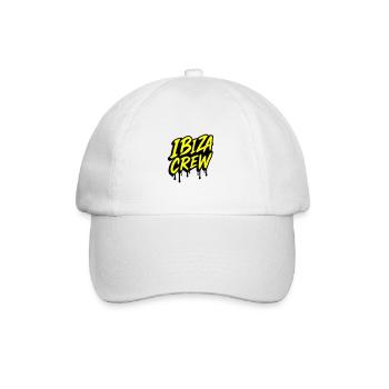 Ibiza Crew - Baseballkappe - Weiß/Weiß - Vorne