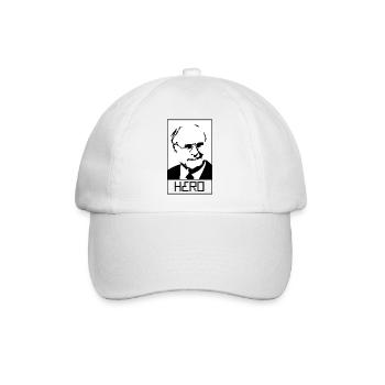 Helmut <> Hero - Baseballkappe - Weiß/Weiß - Vorne