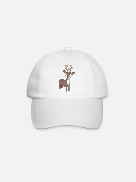 Weihnachten - Baseballkappe - Weiß/Weiß