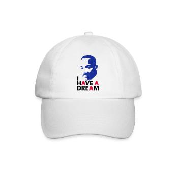MARTIN LUTHER KING - Baseballkappe - Weiß/Weiß - Vorne