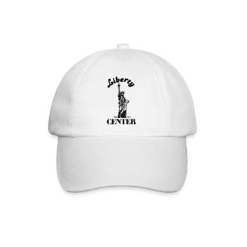 Liberty-Center 1982-1991 Diskothek Neu-Ulm - Baseballkappe - Weiß/Weiß - Vorne