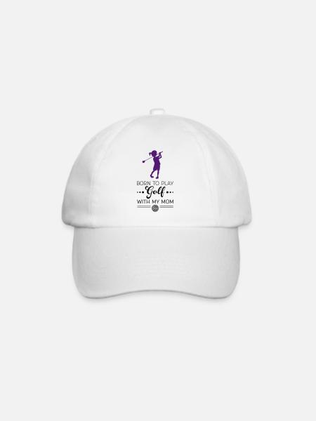 Golf - Baseballkappe - Weiß/Weiß