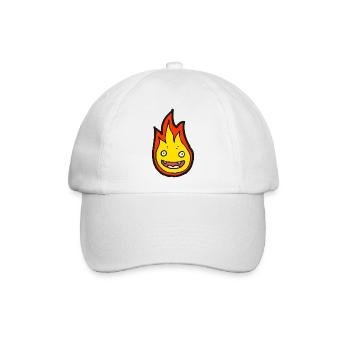Fire Spirit - Baseballkappe - Weiß/Weiß - Vorne