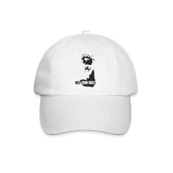 Töte deine Idole - Baseballkappe - Weiß/Weiß - Vorne