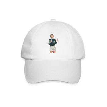 Fußball - Baseballkappe - Weiß/Weiß - Vorne