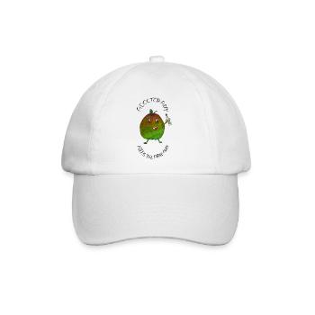 A Doctor a day keeps the Apple away - Baseballkappe - Weiß/Weiß - Vorne