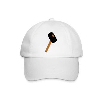 Gummihammer - Baseballkappe - Weiß/Weiß - Vorne