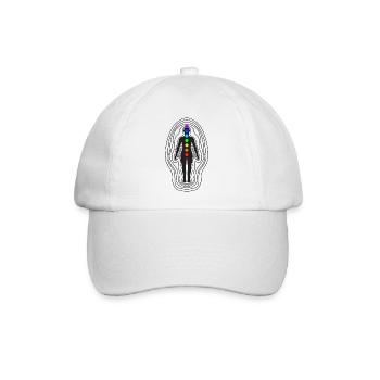 Chakra - Baseballkappe - Weiß/Weiß - Vorne
