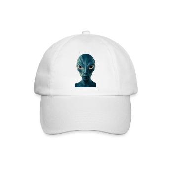 E.T. - Baseballkappe - Weiß/Weiß - Vorne