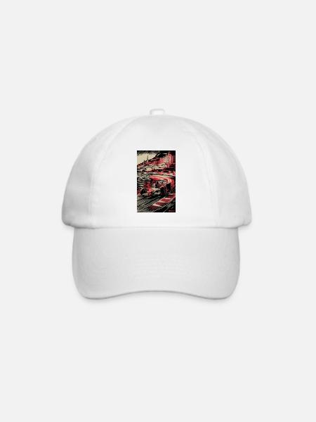 Die Nummero UNO - Baseballkappe - Weiß/Weiß