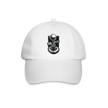 Manuelle Autos - Baseballkappe - Weiß/Weiß - Vorne