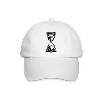 sanduhr - Baseballkappe - Weiß/Weiß - Vorne