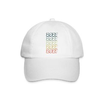 2027 - Baseballkappe - Weiß/Weiß - Vorne