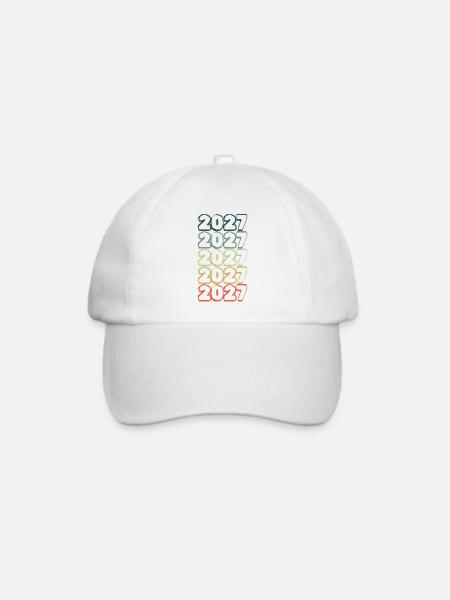 2027 - Baseballkappe - Weiß/Weiß