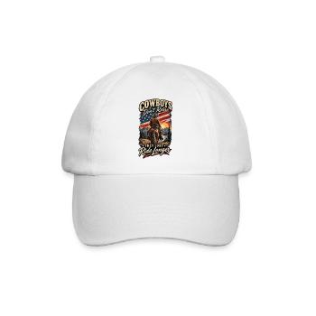 Stay Wild Keep Going - Baseballkappe - Weiß/Weiß - Vorne