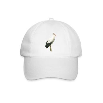 Storch - Baseballkappe - Weiß/Weiß - Vorne