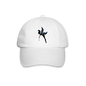 kleine Fee - Baseballkappe - Weiß/Weiß - Vorne