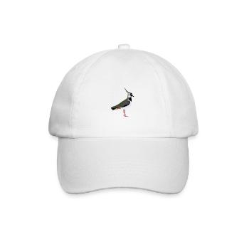 Kiebitz - Baseballkappe - Weiß/Weiß - Vorne