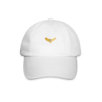 VAE - Vereinigte Arabische Emirate - Gold Adler - Baseballkappe - Weiß/Weiß - Vorne