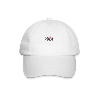 Badass brother - Badass Bruder - Baseballkappe - Weiß/Weiß - Vorne