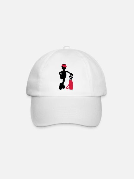 Golf - Baseballkappe - Weiß/Weiß