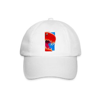 REd - Baseballkappe - Weiß/Weiß - Vorne