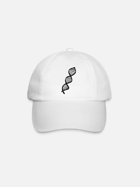 DNA - Baseballkappe - Weiß/Weiß