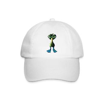 Blaufusstoelpel - Baseballkappe - Weiß/Weiß - Vorne