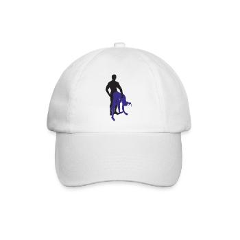 Berühren Sie diese Zehen - Baseballkappe - Weiß/Weiß - Vorne