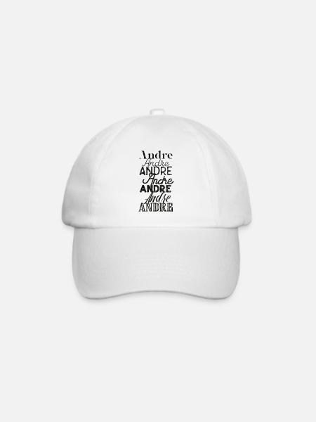 Andre - Baseballkappe - Weiß/Weiß
