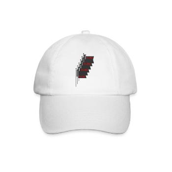 Multi Flaggen - Baseballkappe - Weiß/Weiß - Vorne