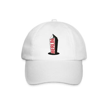 Berliner Milchbübchen - Baseballkappe - Weiß/Weiß - Vorne