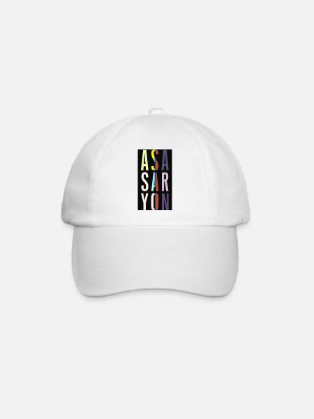 Asa Sar Yon - Baseballkappe - Weiß/Weiß