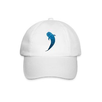 Walhai - Baseballkappe - Weiß/Weiß - Vorne