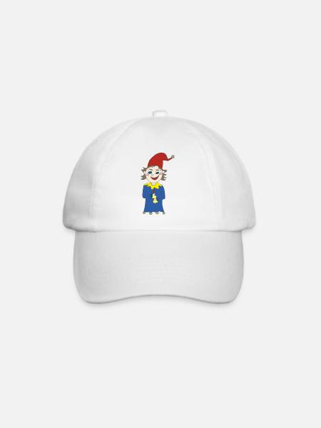kasper - Baseballkappe - Weiß/Weiß