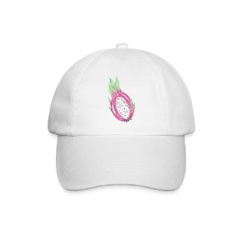 Drachenfrucht - Baseballkappe - Weiß/Weiß - Vorne